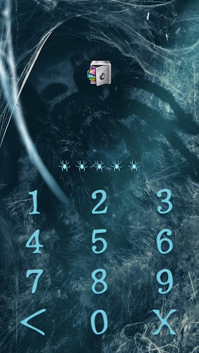 AppLock Live Theme Spider ekran görüntüsü