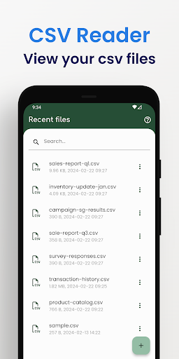 CSV File Viewer - Smart CSV ekran görüntüsü