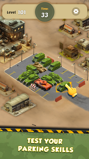 Military Yard: Parking Rush ekran görüntüsü