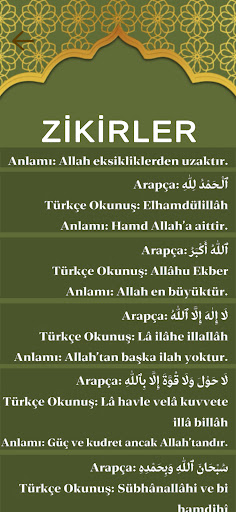 Zikir Yoldaşı ekran görüntüsü