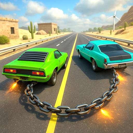 Ramp Car Stunts: Chained 3D