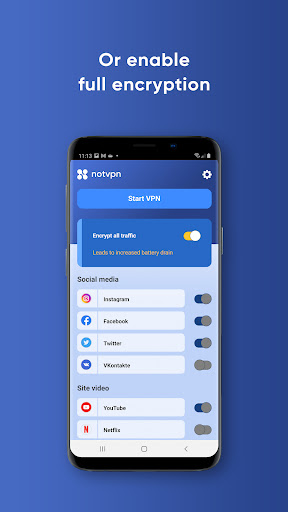 NotVPN - Sınırsız VPN ekran görüntüsü