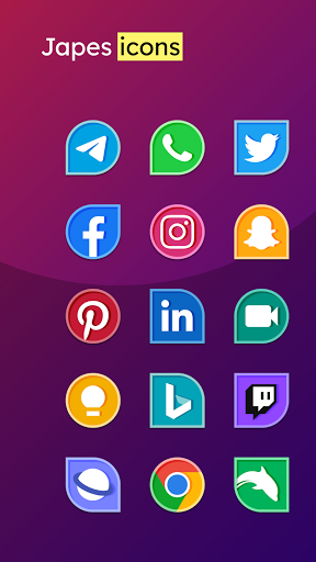 Japes - Icon Pack ekran görüntüsü