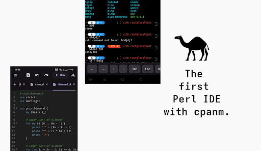 Offline Perl IDE - PerlDeck ekran görüntüsü
