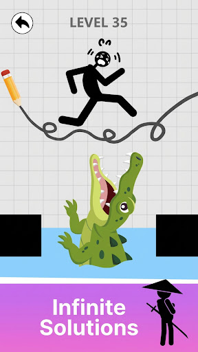 Save Stickman: Brain Draw Line ekran görüntüsü
