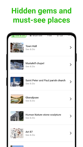 Andermatt SmartGuide ekran görüntüsü