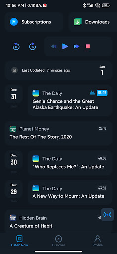 Moon FM - The Podcast App ekran görüntüsü