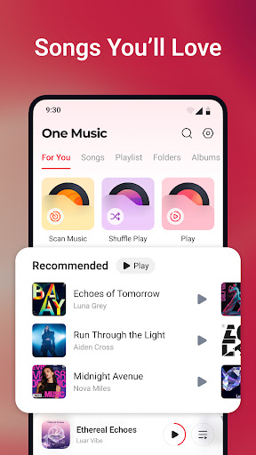OneMusic - Music, Mp3 Player ekran görüntüsü