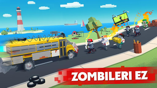 Zombie Derby: Pixel Survival ekran görüntüsü
