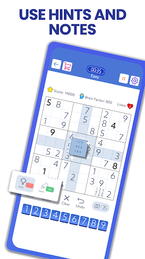 Sudoku Blitz: Renkli ve Klasik ekran görüntüsü