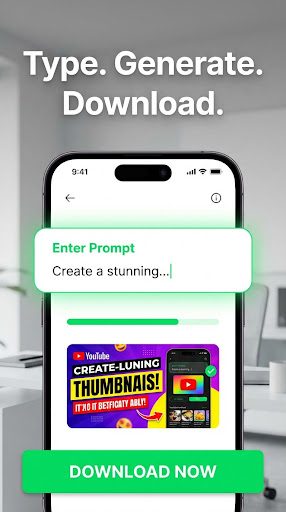 Thumbnailgen AI - YT Thumbnail ekran görüntüsü