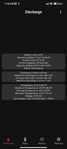 Capacity Info: Battery Health ekran görüntüsü