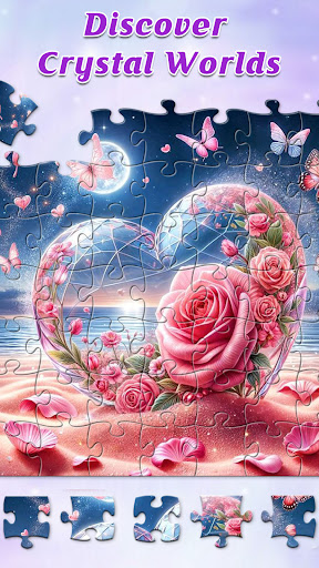 Magical Crystal-Jigsaw Puzzles ekran görüntüsü