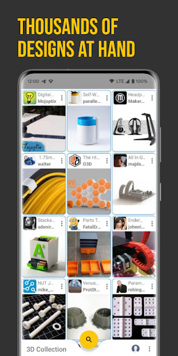 3D Collection | Thingiverse ekran görüntüsü