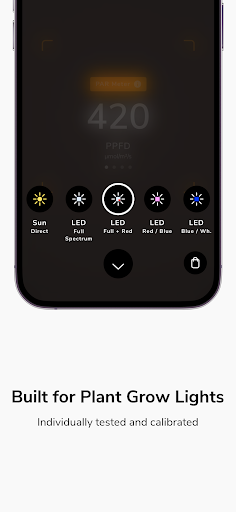 Photone - Grow Light Meter ekran görüntüsü