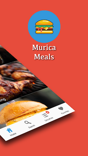 Murica Meals - American Recipe ekran görüntüsü