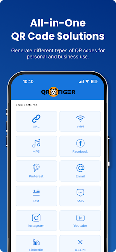 QR TIGER QR Code Generator ekran görüntüsü