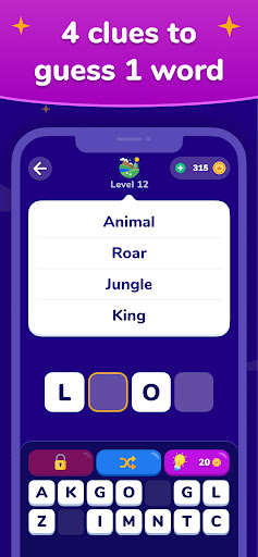 Trivia Puzzle & Quiz: Words Up ekran görüntüsü