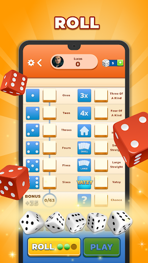 Yatzy - Fun Classic Dice Game ekran görüntüsü
