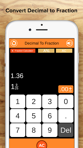 Fraction Calculator + Decimals ekran görüntüsü
