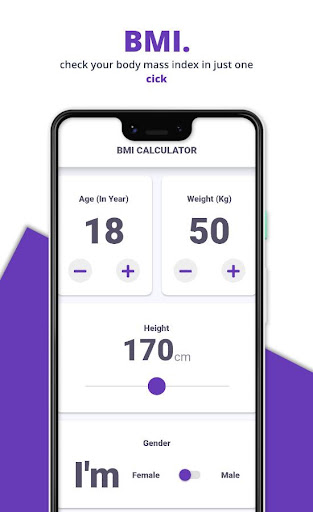 BMI Calculator, Track Fitness ekran görüntüsü