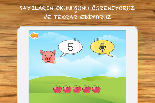 Çocuklar için matematik ekran görüntüsü