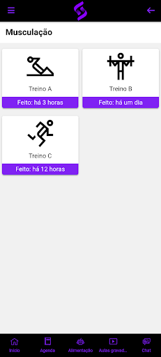 SEU TREINO ONLINE ekran görüntüsü