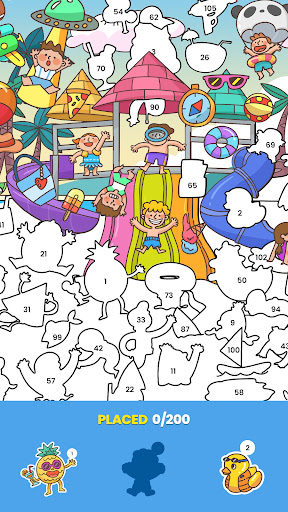 Sticker Book: Color By Number ekran görüntüsü