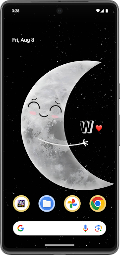 Text on Live Wallpaper ekran görüntüsü