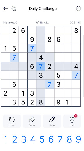 Sudoku - Sudoku Bulmacaları ekran görüntüsü