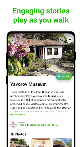 Chirpan Tour Guide:SmartGuide ekran görüntüsü
