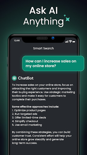 Ask AI : AI ChatBot Assistant ekran görüntüsü