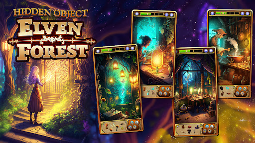 Hidden Object - Elven Forest ekran görüntüsü
