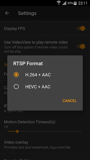 IP Camera Pro ekran görüntüsü
