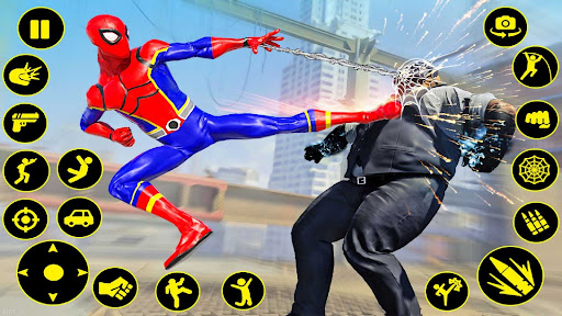 Robot Spider Hero Spider Games ekran görüntüsü