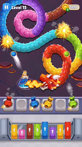 Queen Rescue: Dragon Puzzle ekran görüntüsü