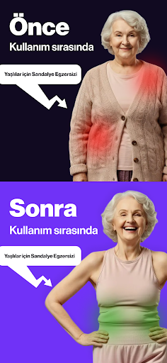 Sandalye Egzersizi: Yaşlılar ekran görüntüsü