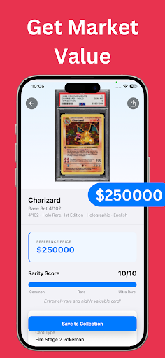 Pokemon Card Value Scanner ekran görüntüsü