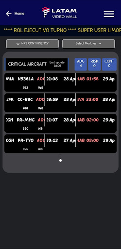 Operación LATAM ekran görüntüsü