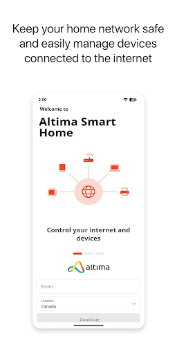 Altima Smart Home ekran görüntüsü