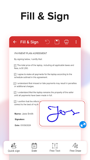 MobiPDF: PDF Editor & Scanner ekran görüntüsü