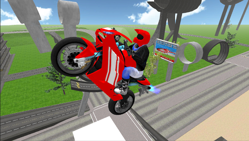 Stunt Motorbike Race 3D ekran görüntüsü