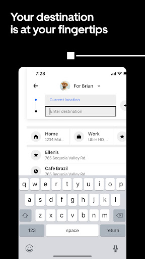 Uber Lite ekran görüntüsü