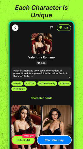 Vibe AI: RP Character Chat ekran görüntüsü