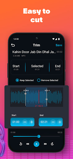 MP3 Cutter & Audio Merger ekran görüntüsü