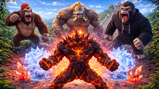 Giant Monster: Survive & Grow ekran görüntüsü