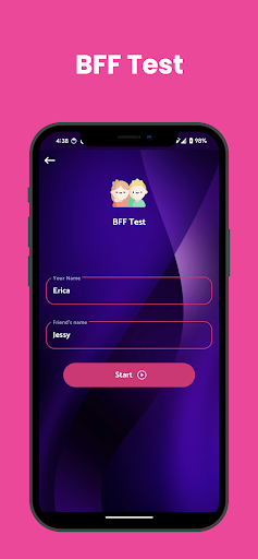 BFF Test - Love Quiz ekran görüntüsü