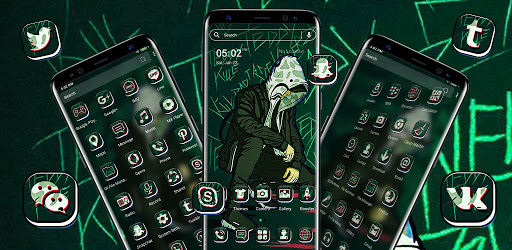 Cool Dude Launcher Theme ekran görüntüsü