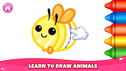 Kids Drawing Game For Toddlers ekran görüntüsü