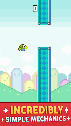 Flappy Wings - Bird Jump Game ekran görüntüsü